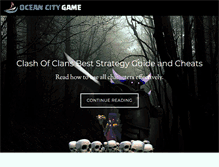 Tablet Screenshot of oceancitygame.com